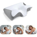 Almohada Cervical Viscoelástica 2 en 1 Ergonómica