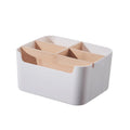 Organizador de Control Remoto y Mesa con Divisorias Desmontables