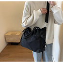 Bolso de Hombro Vintage de Nailon Impermeable Gran Capacidad