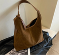 Bolso Hobo de Gamuza Reversible
