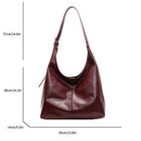 Set Bolso Tote 2 en 1 de Cuero PU Vintage