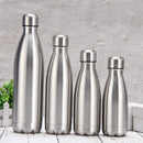 Kit Botella de Acero Inoxidable + Cepillo de Silicona (500/750/1000ml)