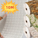 Papel Tapiz 3D Autoadhesivo Ladrillo (Espuma XPE)
