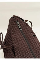 Bandolera Cuadros Cloud en Nailon