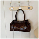 Cartera Vintage Doctor Bag · Cuero Encerado