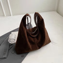 Bolso Hobo de Gamuza Reversible