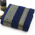 Toalla de Algodón 100% Bordada Jacquard (Suave y Absorbente)