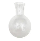 Florero Hidropónico de Vidrio con Soporte de Madera
