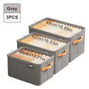 Caja Organizadora de Ropa Plegable para Placard (M/L/XL)