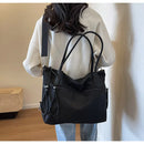 Bolso de Hombro Vintage de Nailon Impermeable Gran Capacidad