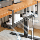 Bandeja Organizadora de Cables Bajo Escritorio Extensible (Metal)