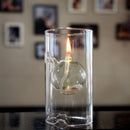 Lámpara de Aceite de Vidrio Borosilicato 15 cm (Huracán)