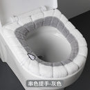 Cobertor Acolchado para Asiento de Inodoro Lavable (con Manijita)