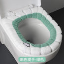 Cobertor Acolchado para Asiento de Inodoro Lavable (con Manijita)