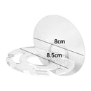 Porta Cepillo de Dientes de Pared Adhesivo (PVC+PS)