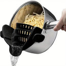 Escurridor de ollas con clip ajustable