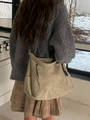 Bolso Cruzado Hobo de Cuero PU Mate Retro
