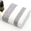 Toalla de Algodón 100% Bordada Jacquard (Suave y Absorbente)