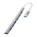 Hub USB-C 7 Puertos USB 3.0 (7-en-1) OTG