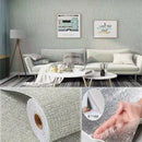 Papel Tapiz 3D Autoadhesivo Textura Lino (PVC Foam)