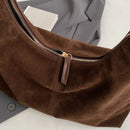 Bolso Hobo de Gamuza Reversible