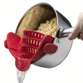 Colador con Clip para Ollas Ajustable