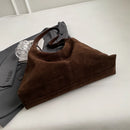 Bolso Hobo de Gamuza Reversible