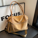 Bolso de Hombro Vintage de Nailon Impermeable Gran Capacidad