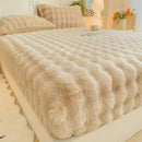 Kit Sábana Ajustable Plush + 2 Fundas 48x74 (Invierno)
