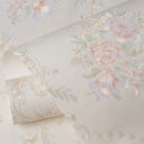 Papel Tapiz Floral Autoadhesivo 3D 53cm (1m/5m/10m)