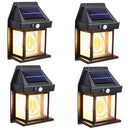 Aplique Solar Exterior IP65 con Sensor de Movimiento