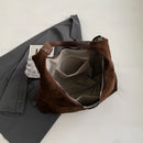 Bolso Hobo de Gamuza Reversible