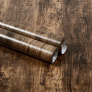 Papel Tapiz Vinílico Autoadhesivo Efecto Madera 40cm (5m/10m)