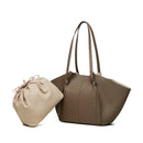 Bolso Tote Ala de Murciélago en Cuero Genuino