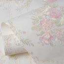 Papel Tapiz Floral Autoadhesivo 3D 53cm (1m/5m/10m)