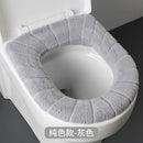 Cobertor Acolchado para Asiento de Inodoro Lavable (con Manijita)