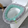Cubre Asiento de Inodoro de Felpa Lavable (1 pieza)
