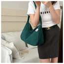 Cartera Crossbody de Pana Media Luna