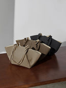 Bolso Tote Ala de Murciélago en Cuero Genuino