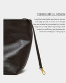 Bolso Tote Retro de Cuero Encerado con Aceite