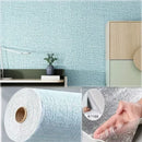 Papel Tapiz 3D Autoadhesivo Textura Lino (PVC Foam)
