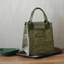 Lonchera Térmica Aluminio · Estilo Cartera