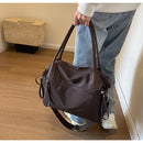 Bolso de Hombro Vintage de Nailon Impermeable Gran Capacidad