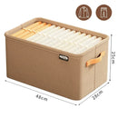Caja Organizadora de Ropa Plegable para Placard (M/L/XL)