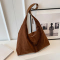 Bolso Hobo de Gamuza Reversible