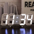 Reloj Digital LED 3D de Mesa y Pared