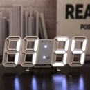 Reloj Digital LED 3D de Mesa y Pared