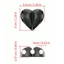 Organizador de Cables con Forma de Corazón (Pack x2)