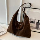 Bolso Hobo de Gamuza Reversible
