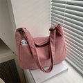 Cartera Crossbody de Pana Media Luna
